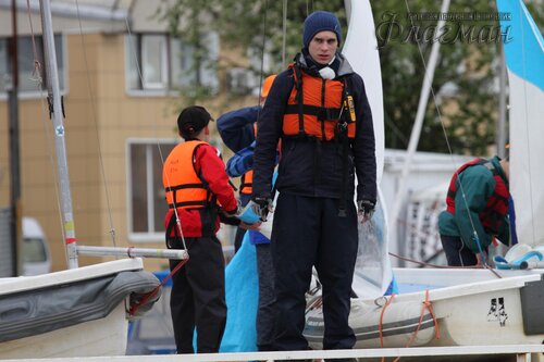 Иван Левин на пирсе